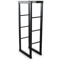BITUXX Kaminholzständer Holzlager Kaminholzkorb Brennholzhalter Holzablage Kaminholzregal 40 x