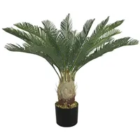 Decovego Künstliche Pflanze, künstliche Pflanzen als Deko 80 cm