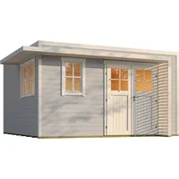 Weka Design Gartenhaus Pure Garden Amberley mit Massivholz-Doppeltür -