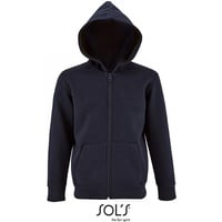 Sol's Kids Zip Hoodie Stone - french navy -