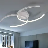 RL LED Ring Design Decken Lampe titan Wohn Ess