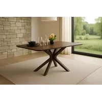 Ab:stil.art.moebel Roberto 180 x 77 x 90 cm kastanienfarben