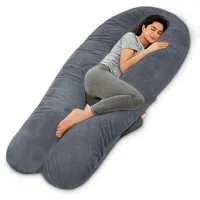 Wndy's Dream Schwangerschaftskissen Stillkissen Premium XXL U-förmiges Schwangerschaftskissen Body