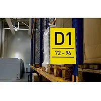 Durable 10 DURABLE Gangschilder A4 hoch Kunststoff transparent 210,0