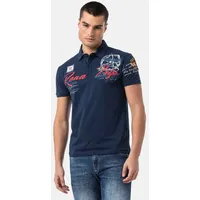 Cipo & Baxx Poloshirt Cipo & Baxx NAVYBLUE