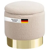 Albatros Hocker mit Stauraum Nizza Sitzhocker mit Stauraum, Modernes