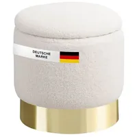 Albatros Hocker mit Stauraum Nizza Sitzhocker mit Stauraum, Modernes