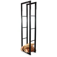 BITUXX Kaminholzständer Brennholzständer Feuerholzständer Kaminholzregal 40 x 150 aus