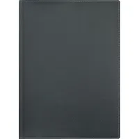 Brunnen Buchkalender 796 A5 1 Woche/2 Seiten Kunstleder-Einband schwarz