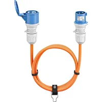 Goobay CEE-Verlängerung CEE-Stecker auf CEE-Kupplung, 25 m 2,5mm2, 16A/230V,
