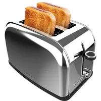 Cecotec Vertikaler Toaster Toastin' time 850 Inox Lite, 850