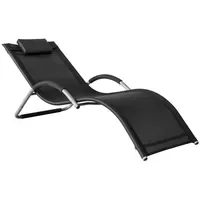SoBuy OGS38 Sonnenliege 170 x 63 x 66 cm