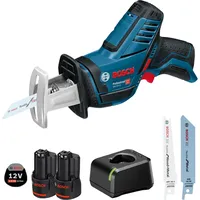 Bosch Akku-Säbelsäge GSA 12V-14 / 2x 3,0 Ah Akku