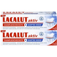 Lacalut Aktiv Zahnfleischschutz & Sanftes Weiss Zahncreme