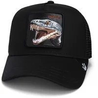 Goorin Bros. Trucker Cap The Vicious Snake Black Schwarz,