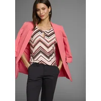 LAURA SCOTT Rundhalsshirt LAURA SCOTT, Damen, Gr. 44, rosa,