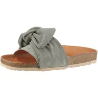 Verbenas Pantolette VERBENAS "Roxy Roda", Damen, Gr. 39, grau,