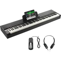 Vevor 88 Tasten Digitalpiano Elektrisches Klavier Dual Keyboard Sustain