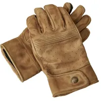 Belstaff Montgomery Motorrad Handschuhe, beige, Größe XL für Männer