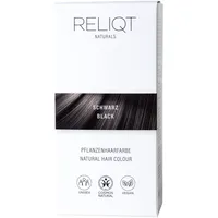 Reliqt Pflanzenhaarfarbe Schwarz 100 g