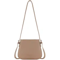 Bugatti Luna kleine Bag in Bag Schultertasche Kunstleder, Damen-Umhängetasche,