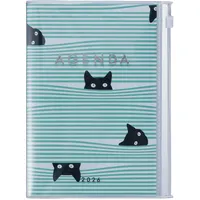 Mark's Europe MARK'S 2025/26 Taschenkalender, A6 Cats // Mint