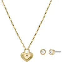 Fossil Collier JF04881SET Gold/Edelstahl