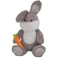 Nobby Osterhase Möhrchen 38 cm grau