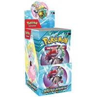 Pokémon Pokémon-Sammelkartenspiel: Boosterpack-Display Karmesin & Purpur Reisegefährten (enthält 18
