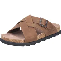 Rieker Herren 21193 Pantolette, braun, 43 EU