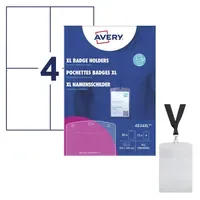 Avery Zweckform Namensschilder 10,5 x 14,8 cm 50 St.