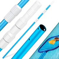 Kesser KESSER® Pool Teleskopstange Aluminium Poolstange Stange zur Poolreinigung