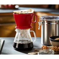 Tchibo - Kaffee Handfilter, Gr. 2, - rot