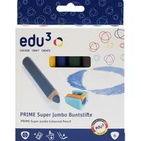 Eagle kreativ Super Jumbo Buntstifte 6 St. braun