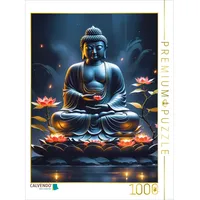 Calvendo Puzzle Buddha 1000 Teile Lege-Größe 64x48cm Foto-Puzzle für