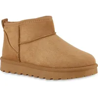 VAN HILL Damen Winter Boots in Hellbraun