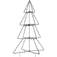 Star Trading Weihnachtsbeleuchtung, Foldy, 200 warmwhite LED