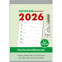 Zettler Wochenabreißkalender 325 10,5x14,6cm 2026