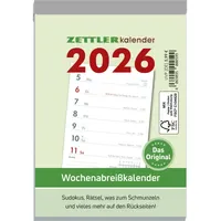 Zettler Wochenabreißkalender 325 10,5x14,6cm 2026