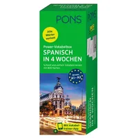 Pons langenscheidt gmbh PONS Power-Vokabelbox Spanisch in 4 Wochen