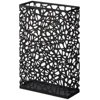 Yamazaki Schirmständer schwarz Metall, schmal modern platzsparend 30x45x12cm "NEST"