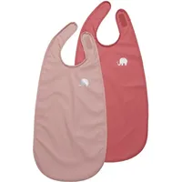 CelaVi Pu 2 Pack Lätzchen - Misty Rose -