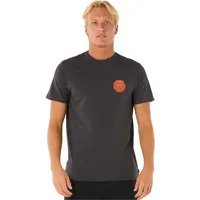 Rip Curl Wettie Icon Kurzarm-t-shirt - washed black M