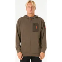 Rip Curl Vaporcool Search Reißverschlusspullover - Rock M