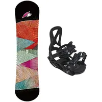 F2 Set Junior Snowboard Freedom 140cm mit Eco Pure