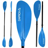24move 24MOVE® Doppelpaddel LAGO Aluminium Paddel, Stand-Up Paddling, Paddel