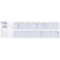 Zettler Urlaubsplaner 992 100x29,7cm 16 Monate 2026