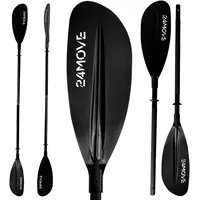 24move Doppelpaddel LAGO 220 cm schwarz