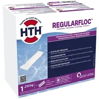 HTH RegularFloc 1,25 kg Flockung 125g Kartuschen Entfernung Schmutzpartikel