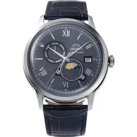 Orient Bambino Sun & Moon Edelstahl 41 mm RA-AK0806L30B